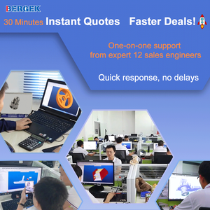 Bergek tùy chỉnh CNC gia công Trung tâm chế biến chính xác nhôm thép không gỉ Titan kim loại biến các bộ phận phay - Product Image 5