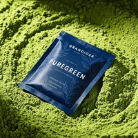 Sachet de thé matcha personnalisé avec logo, emballage individuel en poudre, pochette à marque privée, sac en aluminium anti-humidité