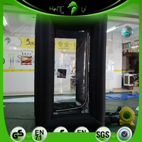 Cabine gonflable de machine à saisir l'argent comptant Cube gonflable personnalisé
