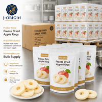 Gedroogde appelringen 35g Appelsnack Klaar om te eten Retail Foodservice OEM Private Label Bulk levering