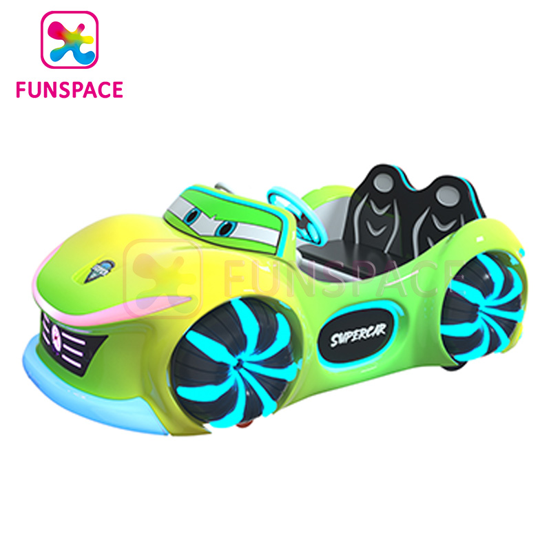 Funspace Amusement Park Indoor Outdoor Kid Adult 2 Seats Ride on Electric Car for Sale