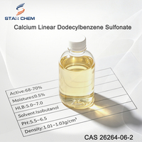 CAS 26264-06-2 CADDBS Calcium Dodecylbenzène Sulfonate 70%