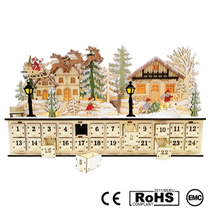 <span class=keywords><strong>Calendrier</strong></span> <span class=keywords><strong>de</strong></span> <span class=keywords><strong>l</strong></span>'<span class=keywords><strong>Avent</strong></span> en <span class=keywords><strong>bois</strong></span> avec 24 tiroirs en <span class=keywords><strong>bois</strong></span> découpés au laser <span class=keywords><strong>Village</strong></span> <span class=keywords><strong>de</strong></span> la maison <span class=keywords><strong>de</strong></span> Noë<span class=keywords><strong>l</strong></span> et illuminé pour cadeau <span class=keywords><strong>de</strong></span> Noë<span class=keywords><strong>l</strong></span> - Product Image 2