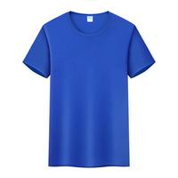 Groothandel gebreide oversized korte mouw eco-vriendelijke snel drogende T-shirt voor unisex 100% polyester marathon hardlopen outdoor