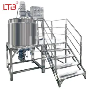 Máquina de mistura de detergente líquido de alta velocidade e frequência variável estéril com revestimento duplo 2000l