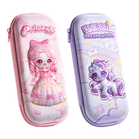 Papeterie scolaire décompression stylo sac grande capacité dessin animé papeterie boîte étudiant enfants cadeau décompression 3D boîte
