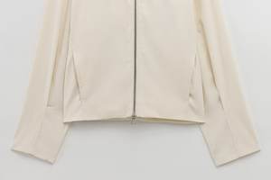 سترة طيار نسائية جديدة لربيع 2025 بتصميم عصري وياقة كلاسيكية وأكمام طويلة، معطف نسائي كاجوال - Product Image 6