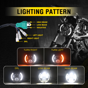 Faro redondo LOYO, faro Led de 7 pulgadas, faro todoterreno de haz Alto y Bajo para faros Led Wrangler Jl de - Product Image 3