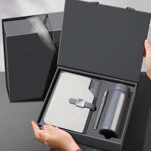 Customizable Business Gift <b>Set</b> with Personalized Logo Featuring <b>Notebook</b> Pen Bottle for Corporate Promotion - Product Image 5