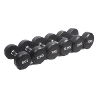 TW TWDB02 Ensemble d'haltères d'exercice fixe en forme de tête de 10LB à 100LB Fitness Gym & Home Training 20KG Poids
