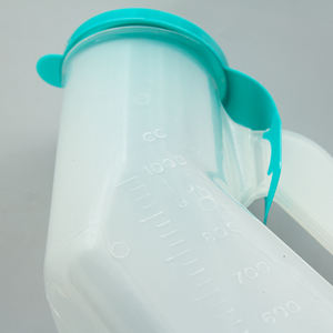 Tempat tidur rumah sakit PE toilet pria dengan tutup plastik antibocor wadah kencing tingkat medis ramah lingkungan botol urin - Product Image 4
