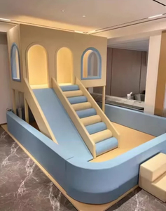 Équipement de jeu souple personnalisé et amusant pour enfants, pour intérieur et extérieur, avec toboggan et structure d'escalade, pour aires de jeux, cafés, restaurants, location et fêtes - Product Image 3