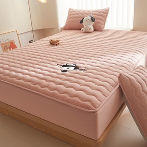 Chất Lượng Cao Đồng Bằng Giường Bao Gồm Được Trang Bị Tấm Đặt Polyester Chống Vi Khuẩn Không Khí Thấm Tất Cả Các Mùa Sử Dụng Nhà - Product Image 4