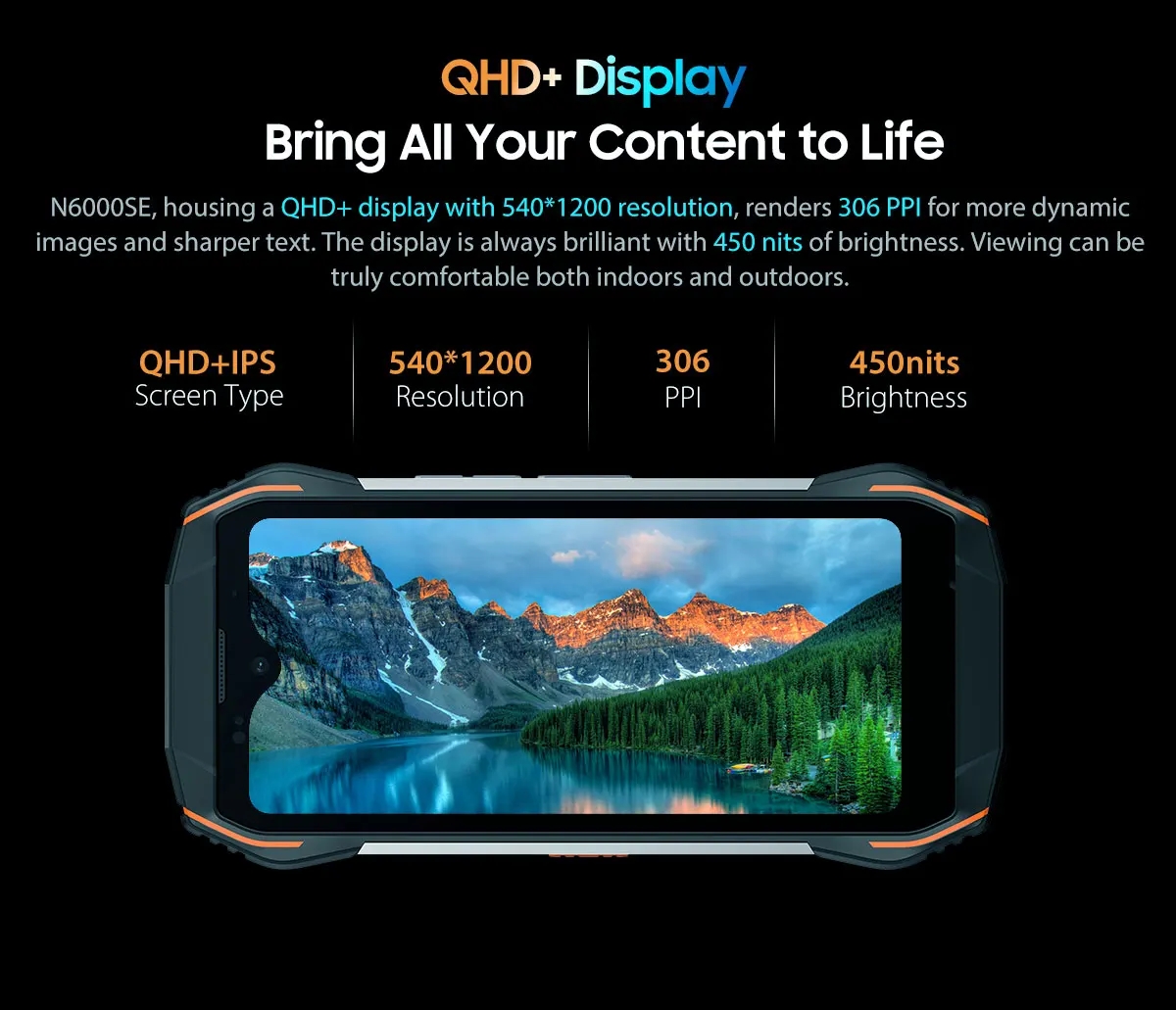 blackview n6000 mini rugged phone