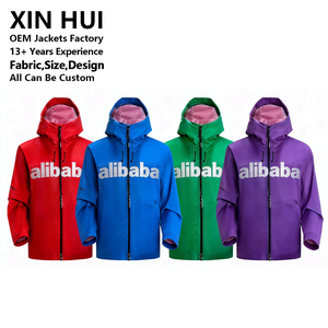 Chaqueta Impermeable de Invierno para Hombre, de Poliéster, con Cuello Alto, de Alta Calidad de Fábrica, Cortavientos Informal Personalizado al por Mayor - Product Image 4