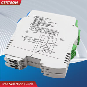 Transmetteur isolé <span class=keywords><strong>TS</strong></span> TR TC pour thermocouple ou RTD sur rail DIN avec sortie 4-20mA ou 0-10V transmetteur de température - Product Image 1