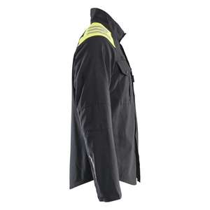 BLAKLADER - 440915129933XXXL Sobrecamisa Inherente Negro/Hi-vis amarillo-EAN 7330509902592 CAMISAS DE TRABAJO - Product Image 4