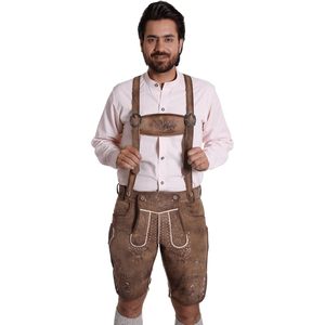 Tirantes Bávaros Personalizados para Hombre, 3.5cm, Piel de Oveja con Hebillas de Aleación para Disfraz de Oktoberfest - Product Image 3