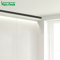 Diffuseur linéaire invisible pour plafond HVAC, grille d'aération en plastique ABS pour climatiseur