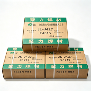 Elettrodo per saldatura a basso contenuto di idrogeno Juli JL-J427, bacchetta E4315 DC per caldaie in acciaio al carbonio, serbatoi e lavorazioni industriali - Product Image 1