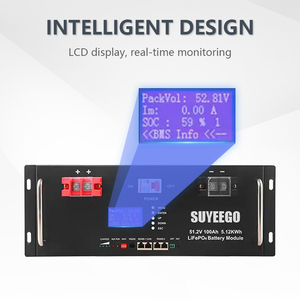 SUYEEGO Rack Mounted Technology Lithium Solar Battery Batteries for System 25.6V200AH Lithium Battery 25.6V200AH - Product Image 3