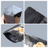Ventas calientes de papel de aluminio de plástico impreso personalizado Mylar cremallera Ziplock bolsa embalaje de alimentos Snack Stand Up bolsa