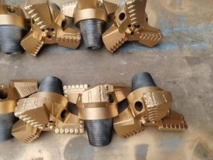 3 bıçak 4 bıçak <span class=keywords><strong>6</strong></span> inç içbükey su kuyusu sondaj elmas <span class=keywords><strong>PDC</strong></span> olmayan Coring matkap uçları - Product Image 2