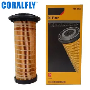 322-3155 Motor E326D2 E320D E324D2 Bagger teile Kraftstoff filter 3223155 322-3155