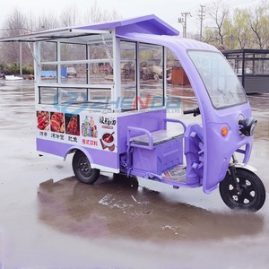Factory Customizable Mobile Electric Stainless Steel Dining Car Convenient Outdoor Ice Cream Truck <b>BBQ</b> Special Transportation - Product Image 5