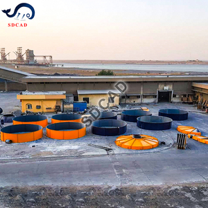 Túi lớn Silo khối bitum lưu trữ Silo trong nhà máy xi măng bột lưu trữ bin sinh khối pha trộn nhôm Auger casas vành đai - Product Image 5