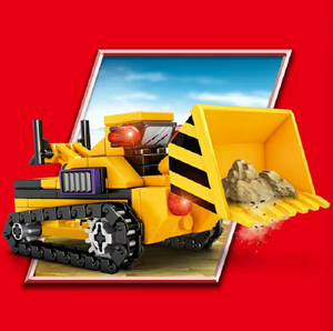 ABS Building Block <span class=keywords><strong>Doomsday</strong></span> Rescue (6-en-1) Défenseur lourd blindé-Jouet de bricolage Transport à l'échelle 1:72 - Product Image 5