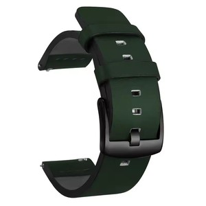 <span class=keywords><strong>Bracelet</strong></span> de montre en <span class=keywords><strong>cuir</strong></span> à dégagement rapide pour hommes et femmes, <span class=keywords><strong>bracelet</strong></span> de sport 18mm 20mm 22mm 24mm - Product Image 4