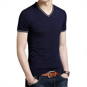 T-shirts imprimés surdimensionnés pour hommes, personnalisés, noirs, 200 GSM, best-sellers, vente en gros - Product Image 1