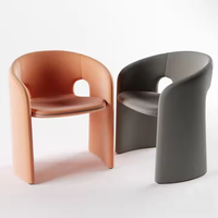 Chaise longue de salon inclinable de luxe avec design Wabisabi, tissu en velours, style moderne pour hôtel et usage domestique