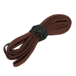 Cuerda tejida de alta resistencia fabricada en fábrica con textura horizontal y propiedad antideslizante. Apto para uso en exteriores. Color marrón. Duradero - Product Image 1