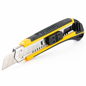 Ensemble d'outils multifonctionnels industriels DIY, couteau utilitaire robuste, acier inoxydable, manche en ABS, lame personnalisable, OEM, coupe-papier 18 mm - Product Image 1