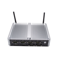 HVAEIPC HW-B300 PC Industrial Compacto Intel Core I5-1135G7 Quad Core Sin Ventilador SSD DDR4 Windows/Linux 1 Año de Garantía 5400 RPM Nuevo
