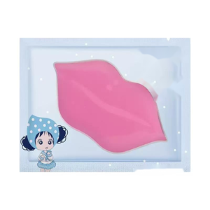 Masque <span class=keywords><strong>pour</strong></span> <span class=keywords><strong>les</strong></span> lèvres en feuille de collagène à absorption intense d'hydratation, marque privée, saveur de rose, extrait de centella, infusé d'acide hyaluronique - Product Image 5