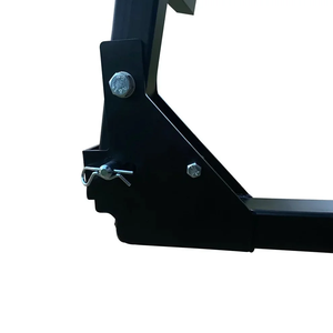 Hot Bán Hitch Dọc Xe Đạp Giá Thép Carbon Xe Lưu Trữ Thang Xe Đạp Tàu Sân Bay Với Màu Đen Nhà Kho Đứng Cho <span class=keywords><strong>5</strong></span> Xe Đạp - Product Image 3