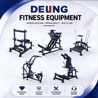 Ensemble d'équipements de gym commerciaux pour entreprises, package complet OEM ODM, machine de presse à jambes et de squat pour club de fitness