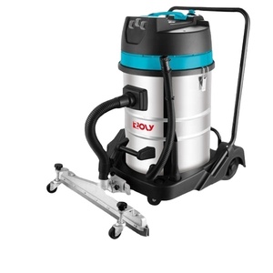Aspirador de Pó Industrial Ciclone Profissional de Alta Potência 3000W com Três Motores em Aço Inoxidável para Uso Úmido e Seco em Carros e Hotéis - Product Image 1
