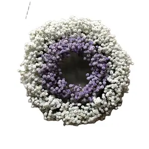 雅韵 A-1145 40厘米真实触感人工满天星花卉婚礼花环