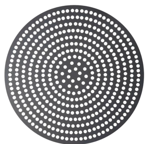 Heavy Duty Perforated Metal <b>Baking</b> <b>Tray</b> Even Heat Circulation <b>Round</b> Punched Plate For Pizza Bread Bakery Oven Cooking - Product Image 1