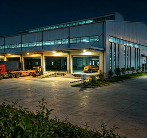 Entrepôt logistique préfabriqué en structure acier, facile à installer, personnalisable, écologique, pour projets verts - Product Image 6