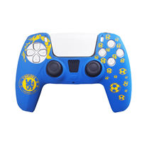 Coque de protection en silicone avec poignées pour manettes DualSense PS5 et joysticks offerts