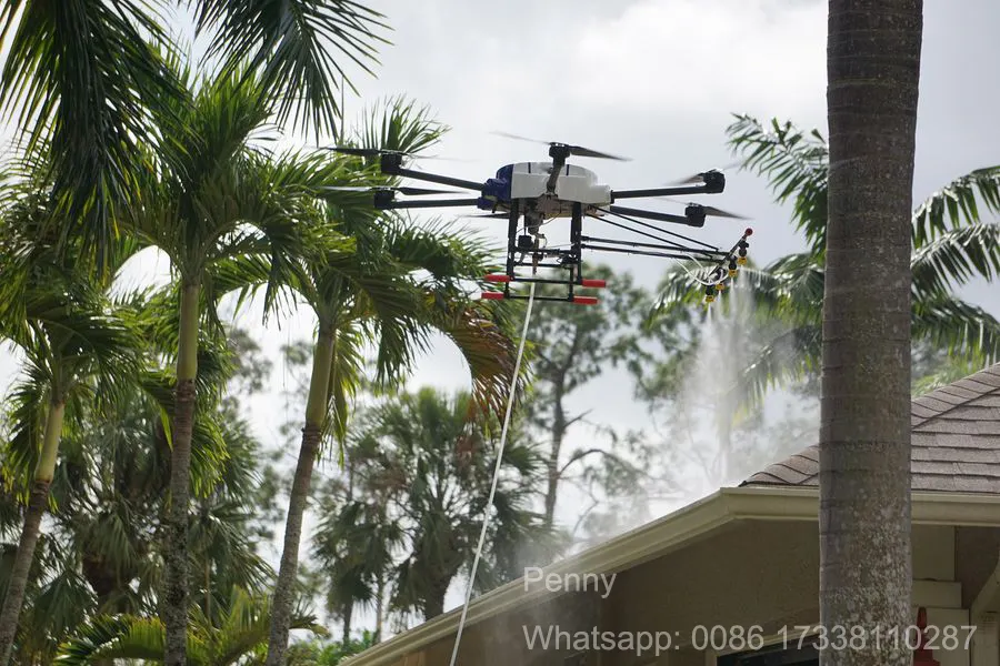 TTA rociador drone UAV rociador drone rociador de pesticidas agrícolas