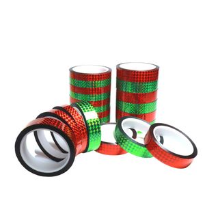 팩 홀로그램 레이저 테이프 cinta에 대한 다채로운 장식 테이프 홀로그램 단면 접착 테이프 - Product Image 1