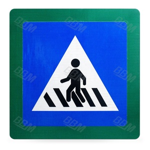 Panneau routier carré à LED Panneau de signalisation lumineux pour passages pour piétons - Product Image 2