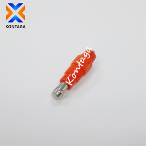 Accessoire pour ligne d'eau : Abreuvoir à tétine en acier pour volailles, type fileté, pour élevages - Product Image 1