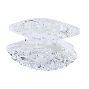 Ornement en verre cristal en forme d'escargot, sculpture ajourée, cadeau souvenir pour les couples et les enfants - Product Image 5